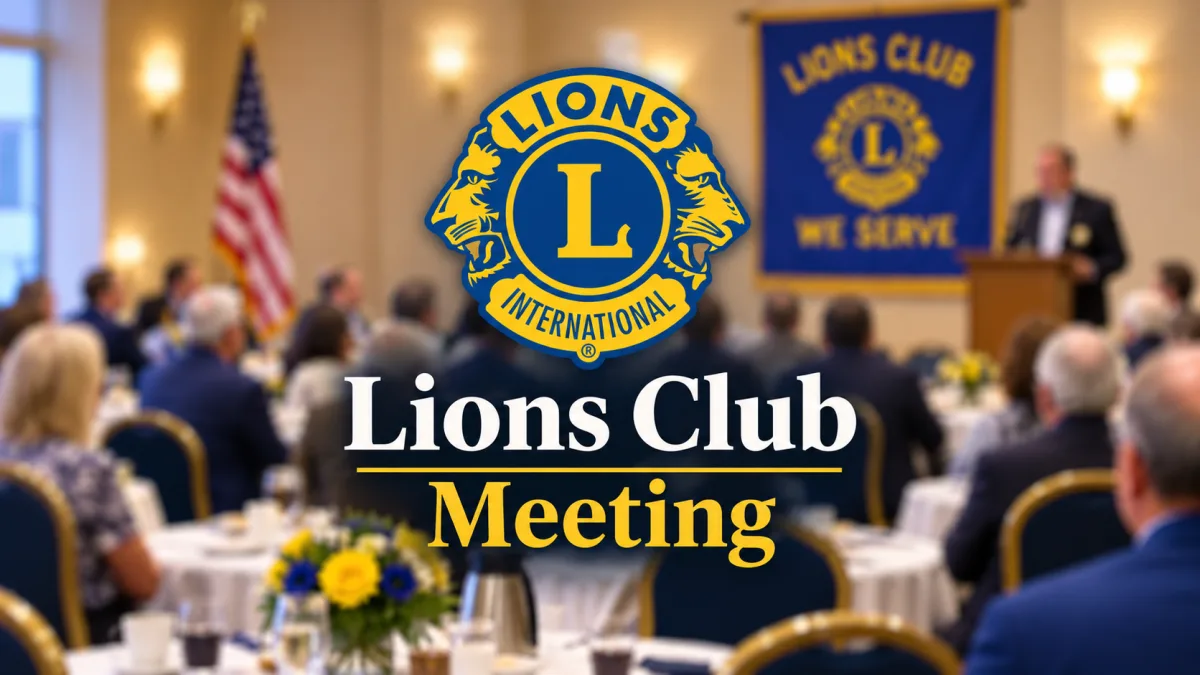 Lions Club Meeting default image